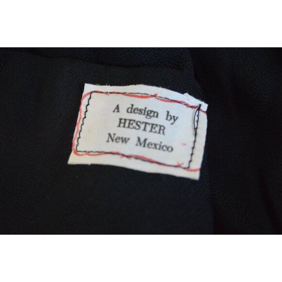 Handmade Southwestern Striped Fringe Vest with Metal Crosses Women's Estimated M - Picture 8 of 12